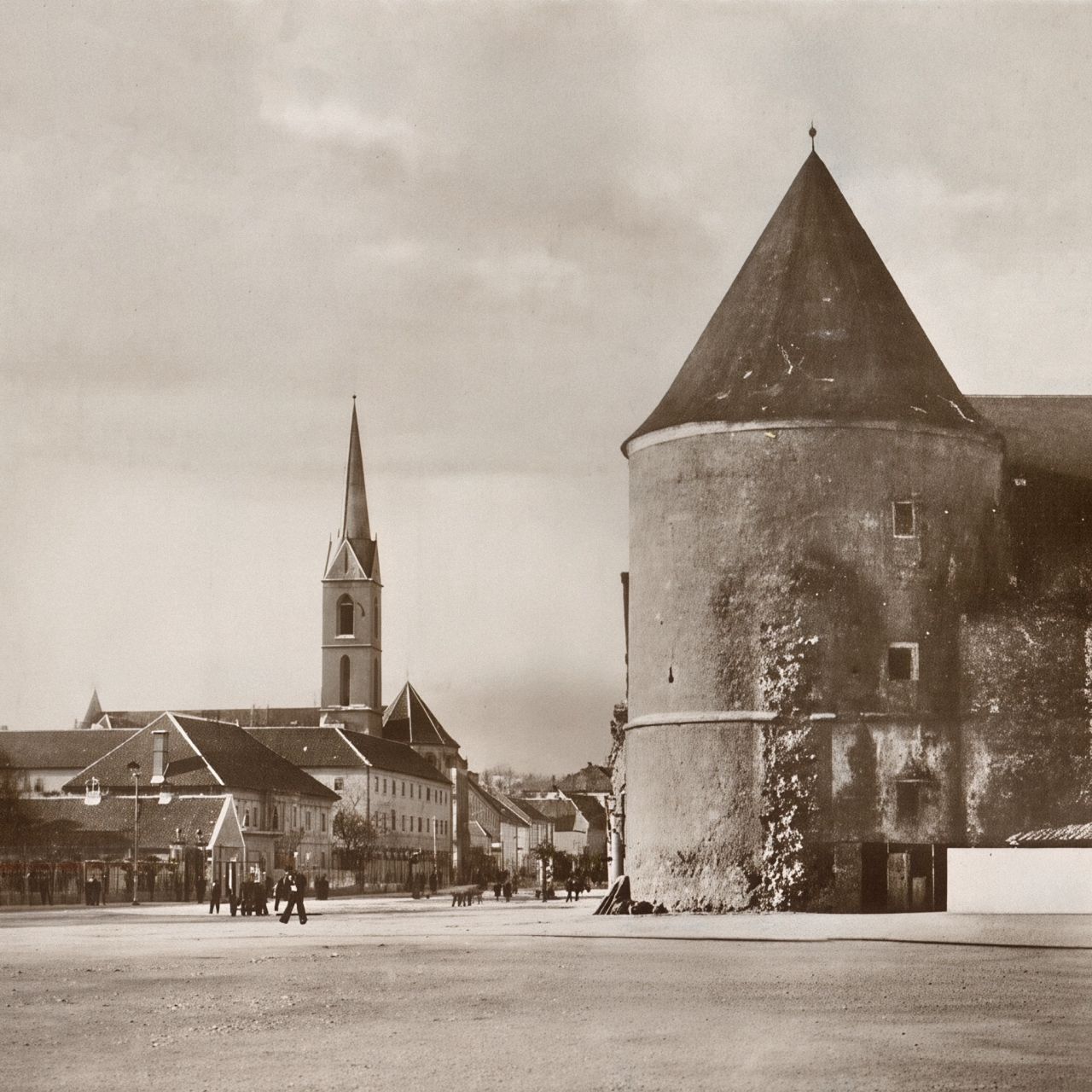 Kaptol oko 1910. godine